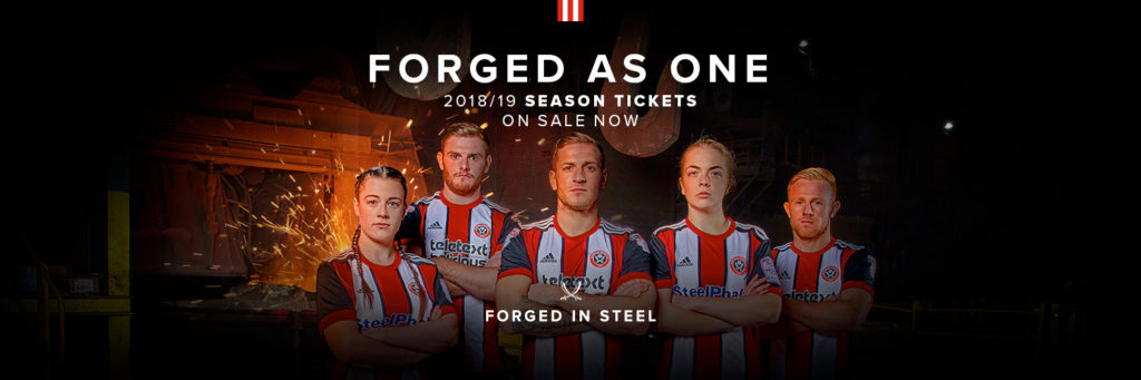 Forging Creative For Sheffield United Season Ticket Campaign Fantastic